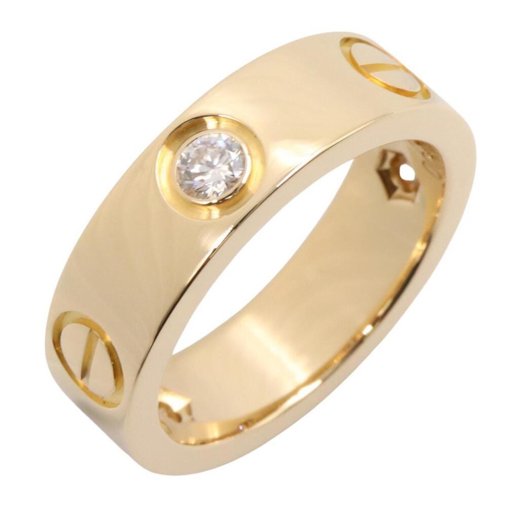 Cartier Authentic 18k Gold Diamond Love Ring